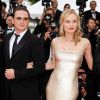 Diane Kruger est accompagnée de Benoit Magimel sur le tapis rouge de Cannes le 12 mai 2011.