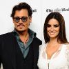 Penélope Cruz et Johnny Depp lors de l'avant-première de Pirates des Caraïbes 4 - La Fontaine de Jouvence le 12 mai 2011