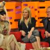 Lady Gaga, Gwyneth Paltrow et Geoffrey Rush sont invités du Graham Norton Show sur la BBC, émission enregistrée à Londres, le 12 mai 2011.