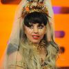Lady Gaga est l'invitée du Graham Norton Show sur la BBC, émission enregistrée à Londres, le 12 mai 2011.