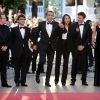 Le casting du film The Artist, de Michel Hazanavicius, le 15 mai 2011. 64e festival de Cannes