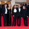 L'équipe du film The Artist, le 15 mai 2011, à Cannes.