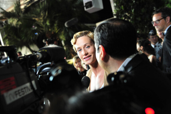 lors de la projection du Gamin au vélo au festival de Cannes le 15 mai 2011