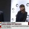 Carla Bruni félicitée par Bernadette Chirac pour sa grossesse le 17 mai 2011