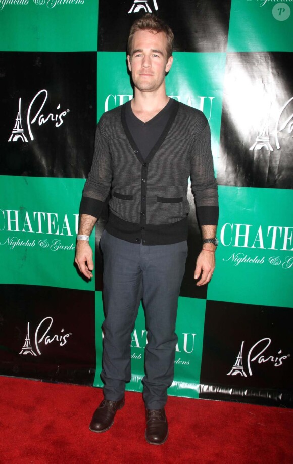 James Van Der Beek à l'after-show de sa copine Ke$ha à Las Vegas, le 8 mai 2011.