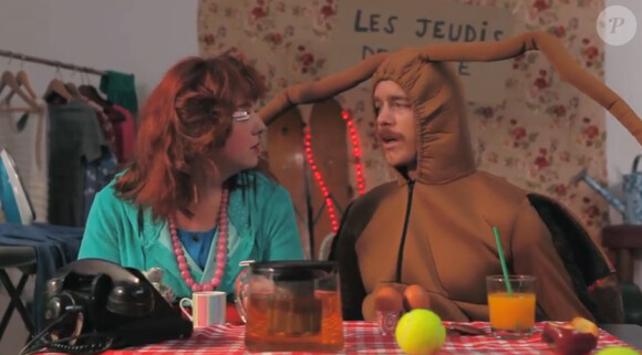 Luce et Gaël Giraudeau : un drôle de binome dans le sketch de L'Apocalypse
