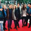 Vincent Latorre, Cécile Auclert, Thierry Redler, Christiane Jean, Christophe Rippert, Hélène LE Moignic et Gérard Vives au Mip de Cannes en septembre 1994