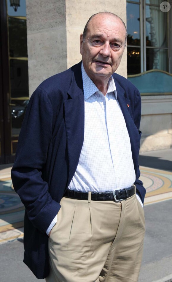 Jacques Chirac, à Paris, le 26 avril 2011.