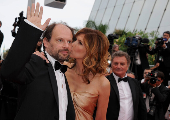 Denis Podalydès et Florence Pernel, pour la présentation de La Conquête lors du festival de Cannes 2011