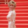 Jane Fonda éblouissante sur le tapis rouge de Cannes le 22 mai 2011
