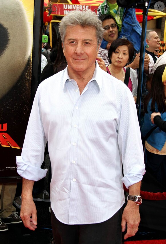Dustin Hoffman à l'occasion de l'avant-première de Kung Fu Panda 2, au Grauman's Chinese Theatre de Los Angeles, le 22 mai 2011.