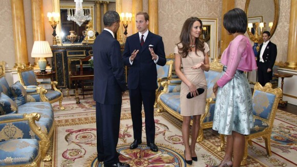 Kate Middleton : Fabuleusement mince et élégante pour les Obama !