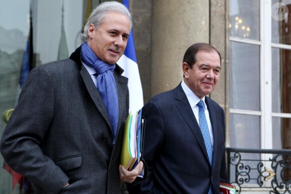 Georges Tron secrétaire d'Etat du gouvernement de Nicolas Sarkozy