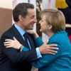Nicolas  Sarkozy et Angela Merkel, lors du sommet du G8 à Deauville, le 26 mai  2011.