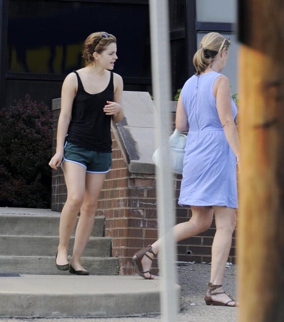 À New York le 27 mai 2011, Emma Watson était en short et en débardeur.