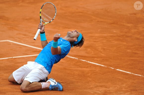 Rafael Nadal accède à la finale de Roland-Garros, le 3 juin 2011 jour de son anniversaire, en battant Andy Murray.