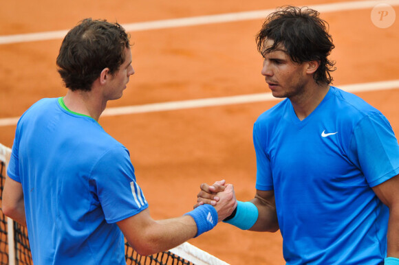 Rafael Nadal bat Andy Murray Roland-Garros, le 3 juin 2011