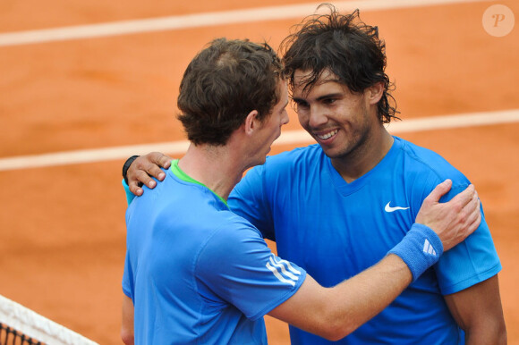 Rafael Nadal bat Andy Murray en demi-finale de Roland-Garros, le 3 juin 2011