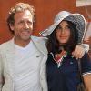Stéphane Freiss et sa femme Ursula à Roland-Garros, le 3 juin 2011