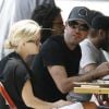 Reese Witherspoon et son mari Jim Toth déjeunent à Little Doms in Los Feliz, le 4 juin 2011