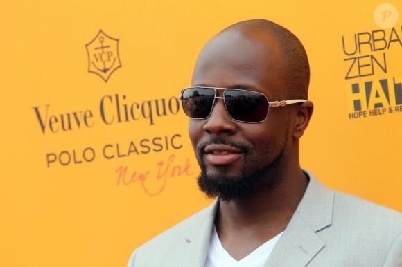 Wyclef Jean lors du match de polo caritatif organisé au profit d'Haïti le 5 juin 2011 à New York