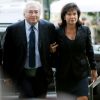 DSK et Anne Sinclair soudés arrivent au tribunal le 6 juin 2011