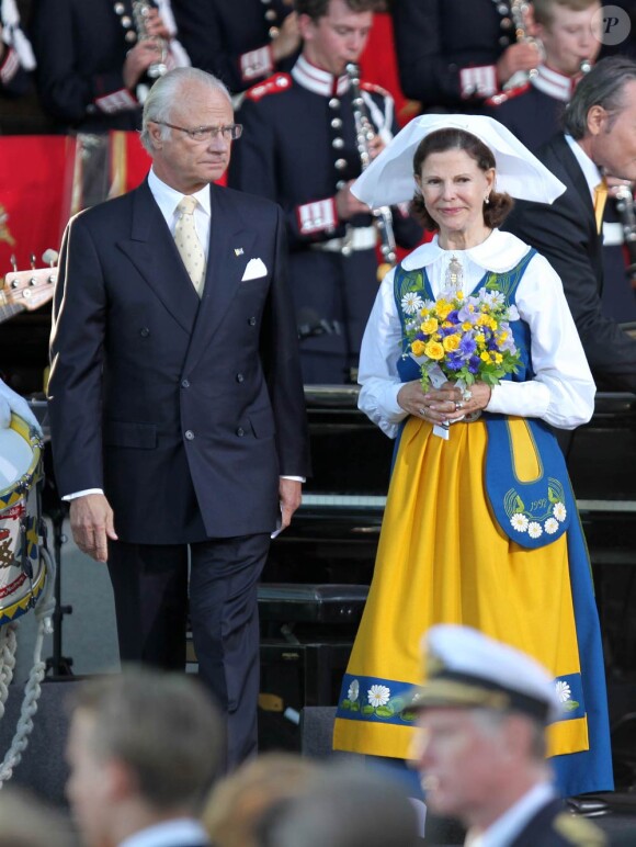 Le 6 juin 2011, pour la fête nationale, le couple royal s'est notamment déplacé à Eslöv avant d'assister aux festivités à Skansen, en tenue traditionnelle.