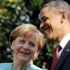 Barack Obama et Angela Merkel ont affiché leurs bonnes relations à Washington le 7 juin 2011