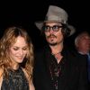 Vanessa Paradis et Johnny Depp, au festival de Cannes, le 18 mai 2010.