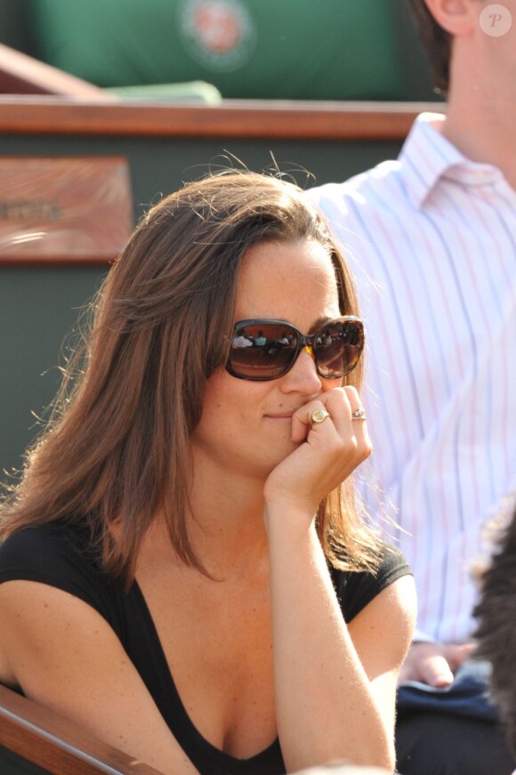 Pippa Middleton au tournoi de Roland-Garros, le 30 mai 2011.