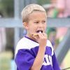 Reese Witherspoon et Jim Toth rentrent d'un match de football. Ils ont soutenu le petit Deacon et son équipe, à Los Angeles. 11 juin 2011