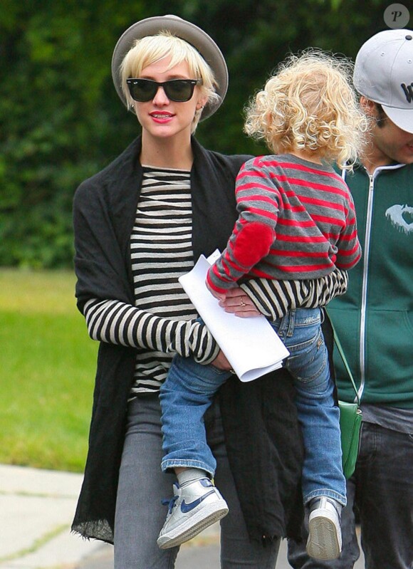 Pete Wenz et son ex-épouse avec leur fils et des amis le 9 juin, une superbe journée en famille !