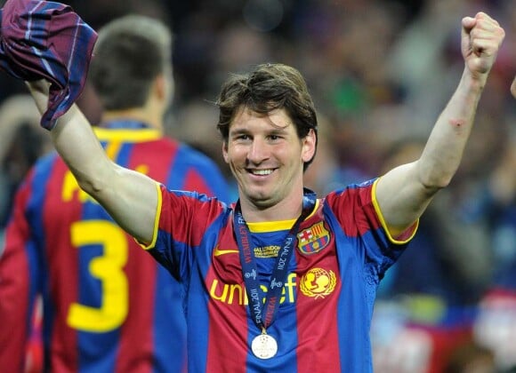 Lionel Messi, à Londres, le 28 mai 2011.