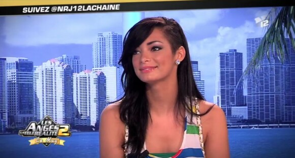Emilie Nef Naf n'aime pas Daniela et elle le dit sur le plateau des Anges de la télé-réalité 2 : Miami Dreams, jeudi 16 juin.