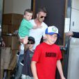 David Beckham et ses trois fils ont le look jusqu'au bout des cheveux ! 