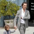 Matthew McConaughey et son fiston Levi accordent souvent leurs tenues  