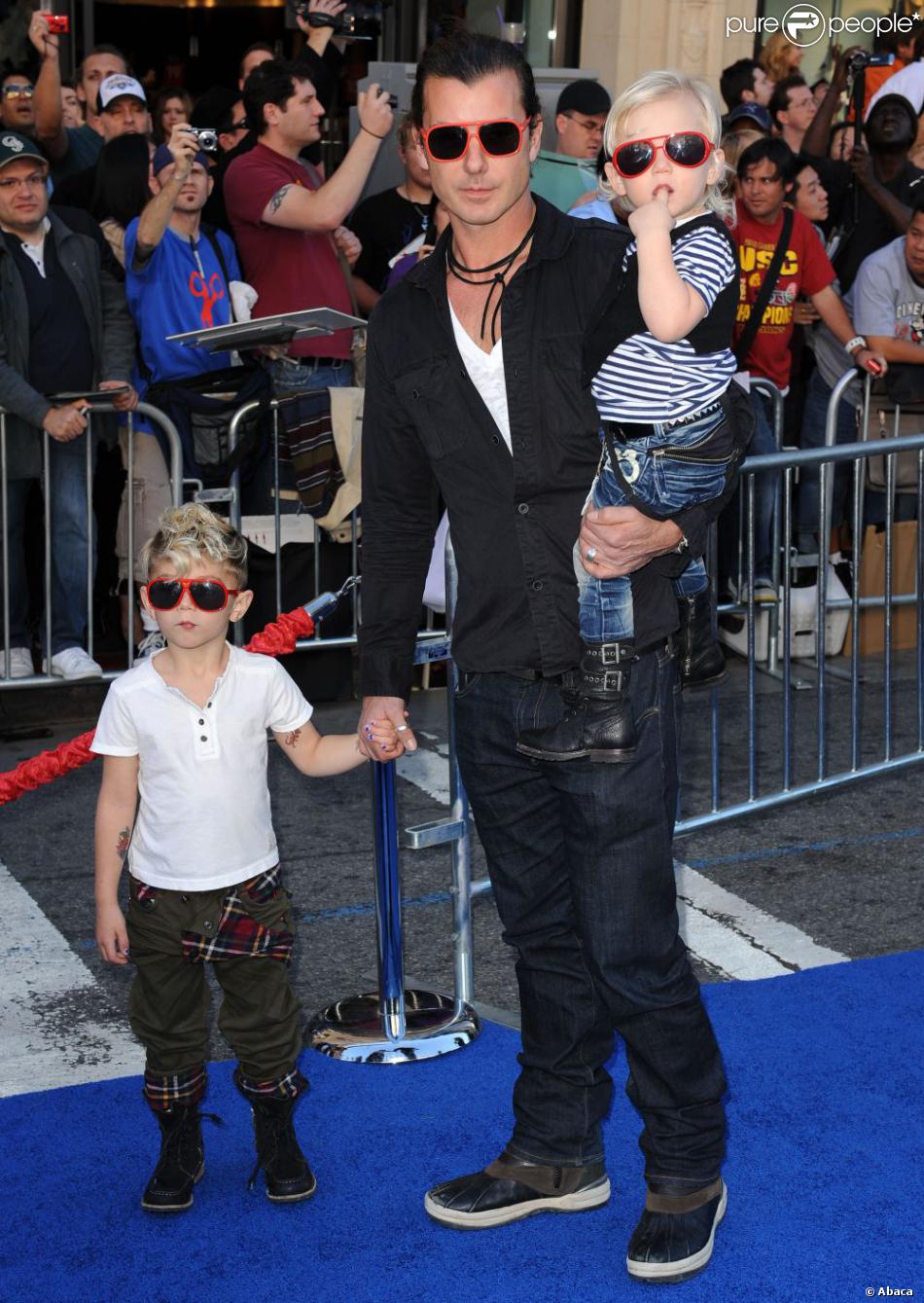 Gavin Rossdale, un papa looké qui adore assortir ses tenues à celles de ses fistons ! 