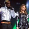 Les Black Eyed Peas sur le plateau de X Factor, sur M6, le 17 mai 2011.