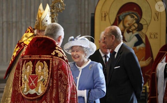 Mardi 21 juin 2011, la reine Elizabeth II et son époux le prince Philip, duc d'Edimbourg, célébraient le tricentenaire de la cathédrale St Paul.