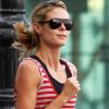 Pour garder la ligne, Heidi Klum ne manque jamais son jogging du matin. Ici, dans les rues de New York, le 21 juin 2011