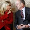 Jacques Chirac et Sophie Dessus à Sarran en Corrèze , le 11 juin dernier