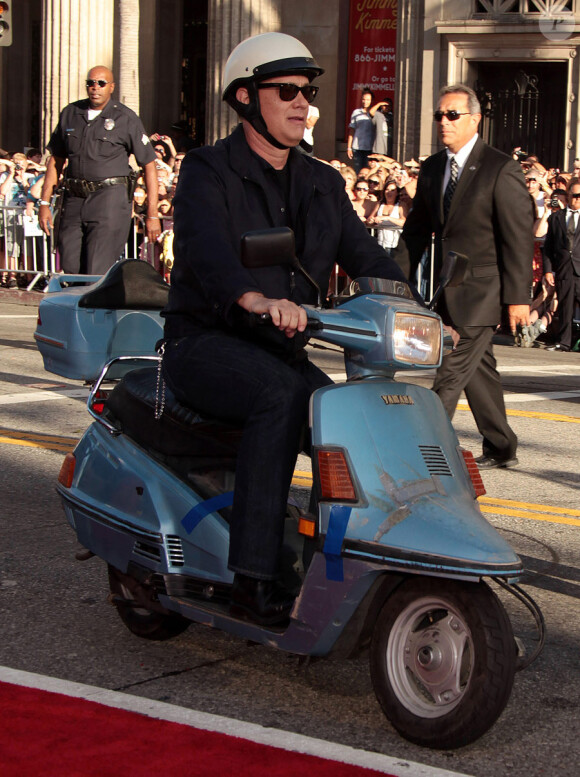 Tom Hanks lors de l'avant-première du film Il n'est jamais trop tard à Los Angeles le 27 juin 2011