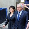 DSK et son épouse Anne Sinclair au tribunal le 6 juin sous la huée des femmes de chambre de New York.