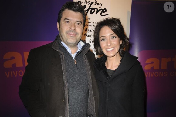 Virginie Guilhaume, ici avec son mari Stéphane Gateau, s'apprête à rejoindre les effectifs de France 2, dès la rentrée.