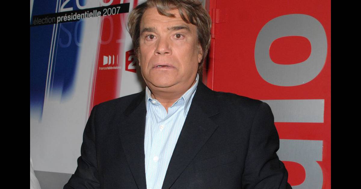 Bernard Tapie prend la place d'Alain Delon - Purepeople