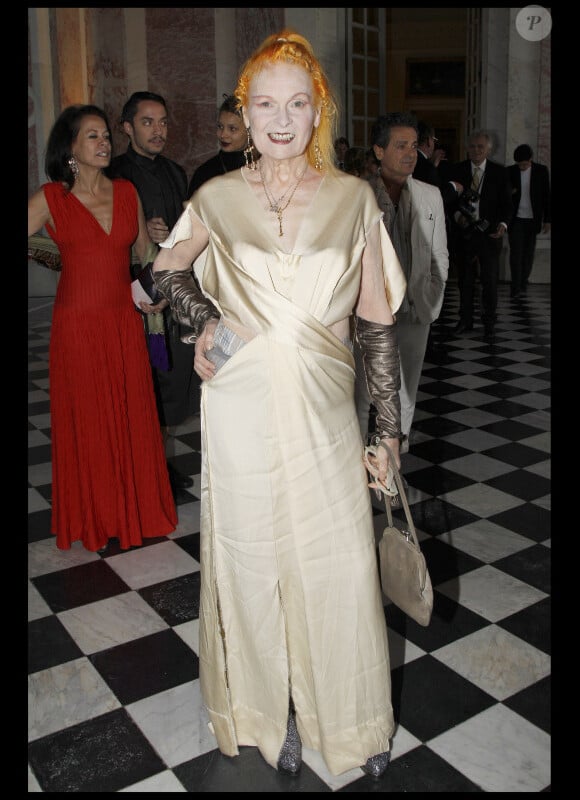 Vivienne Westwood au Grand Trianon le 7 juillet 2011