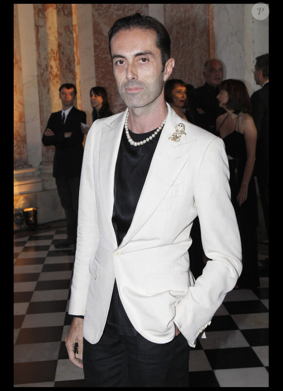 Giambattista Valli au Grand Trianon le 7 juillet 2011