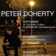 Pete Doherty en tournée en France en septembre 2011. 