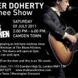 Pete Doherty sera en concert le samedi 9 juillet 2011 dans l'après-midi à Camden. 