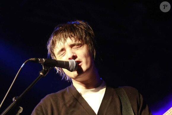 Pete Doherty en concert à Berlin, le 11 avril 2011.